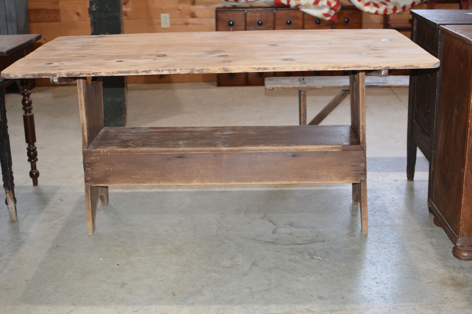 Primitive Hutch Table (1 of 7)