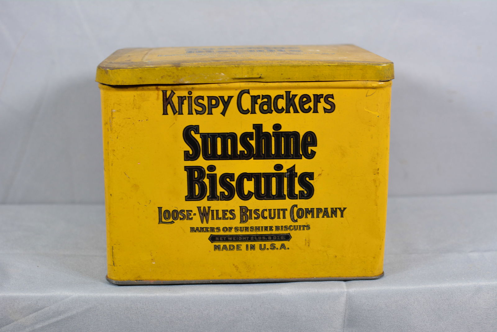 Sunshine Biscuit Square Tin (1 of 7)