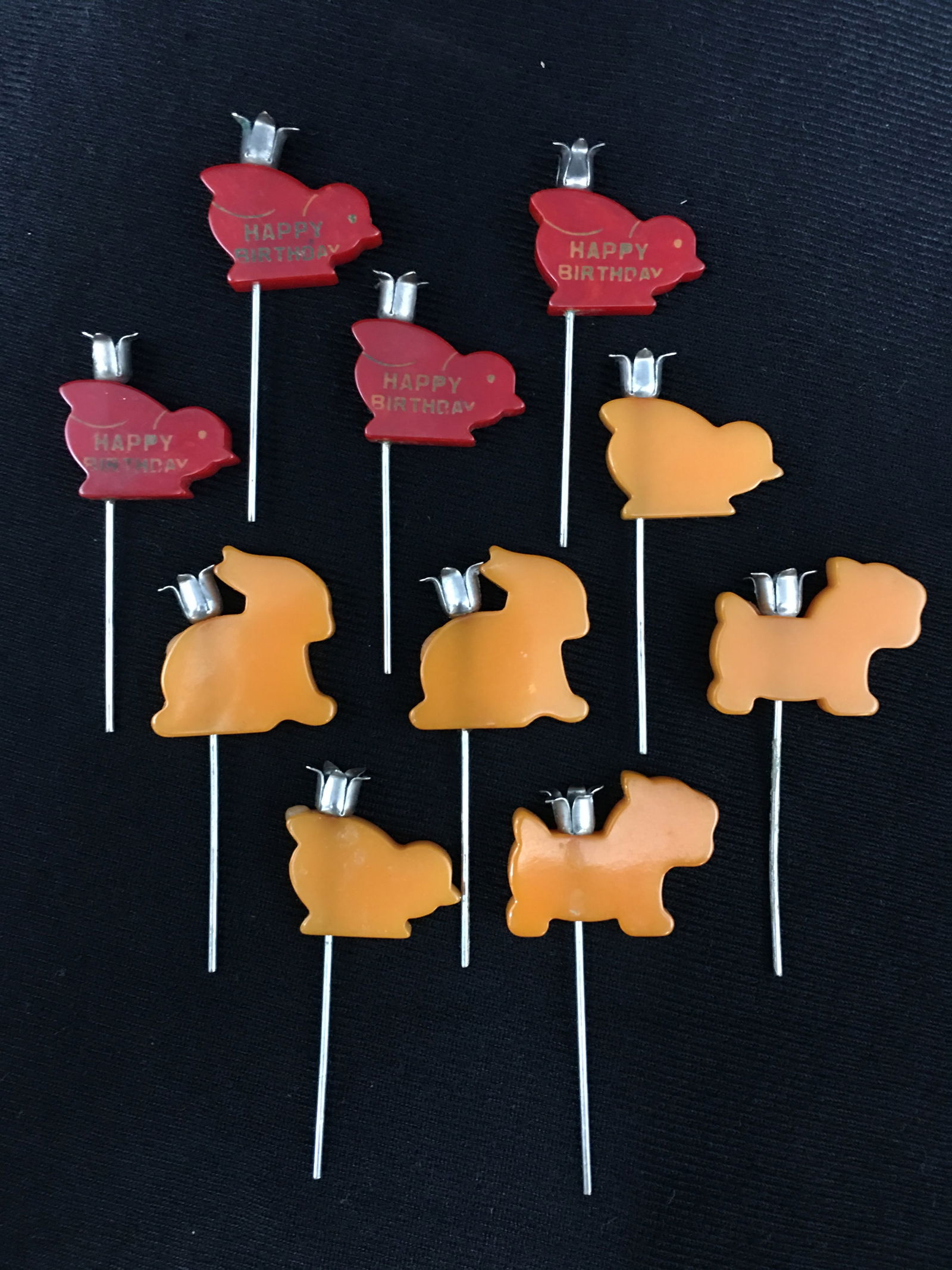 (10) Bakelite Animal Candle Holders (1 of 4)