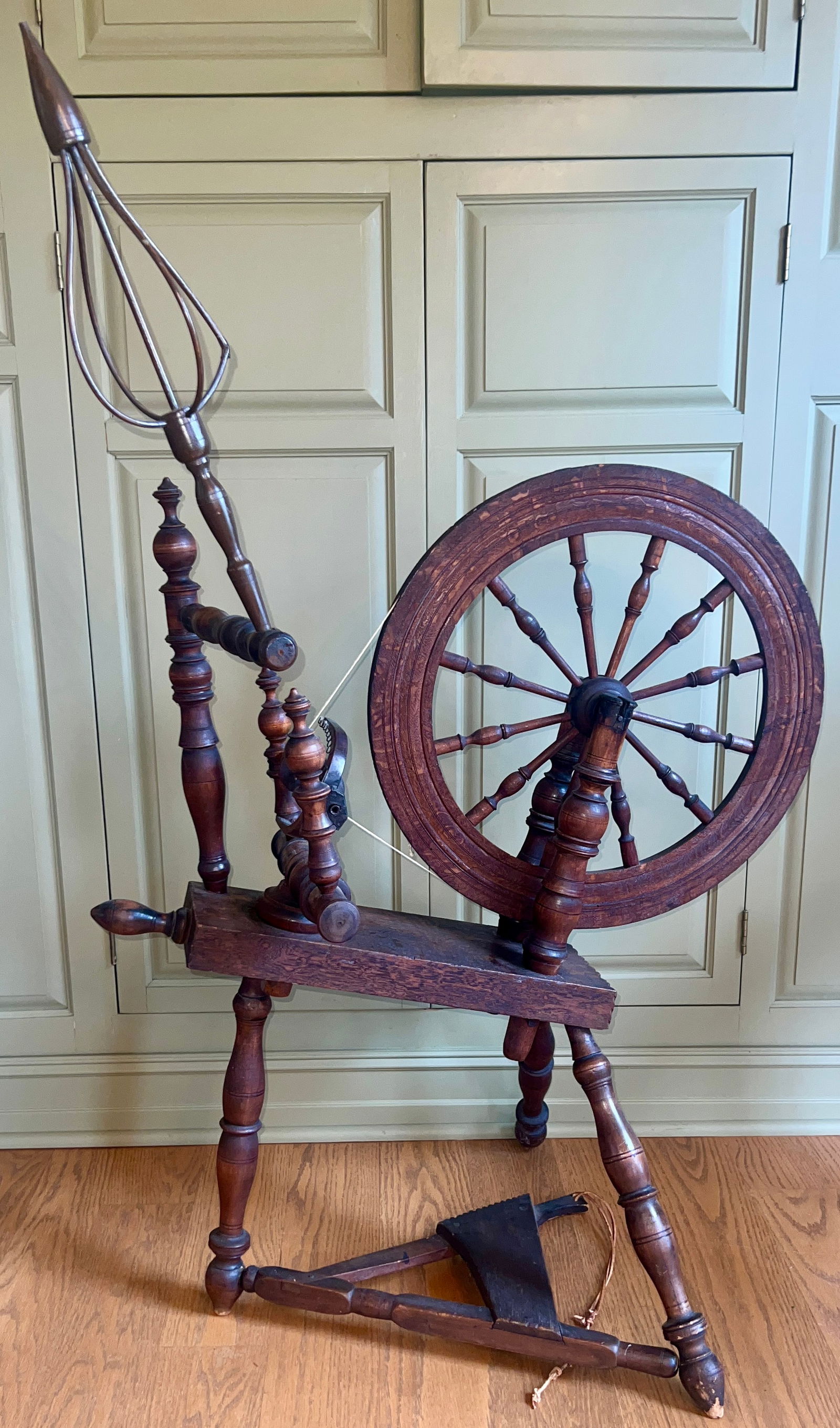 1865 S. Hoagland Spinning Wheel (1 of 8)