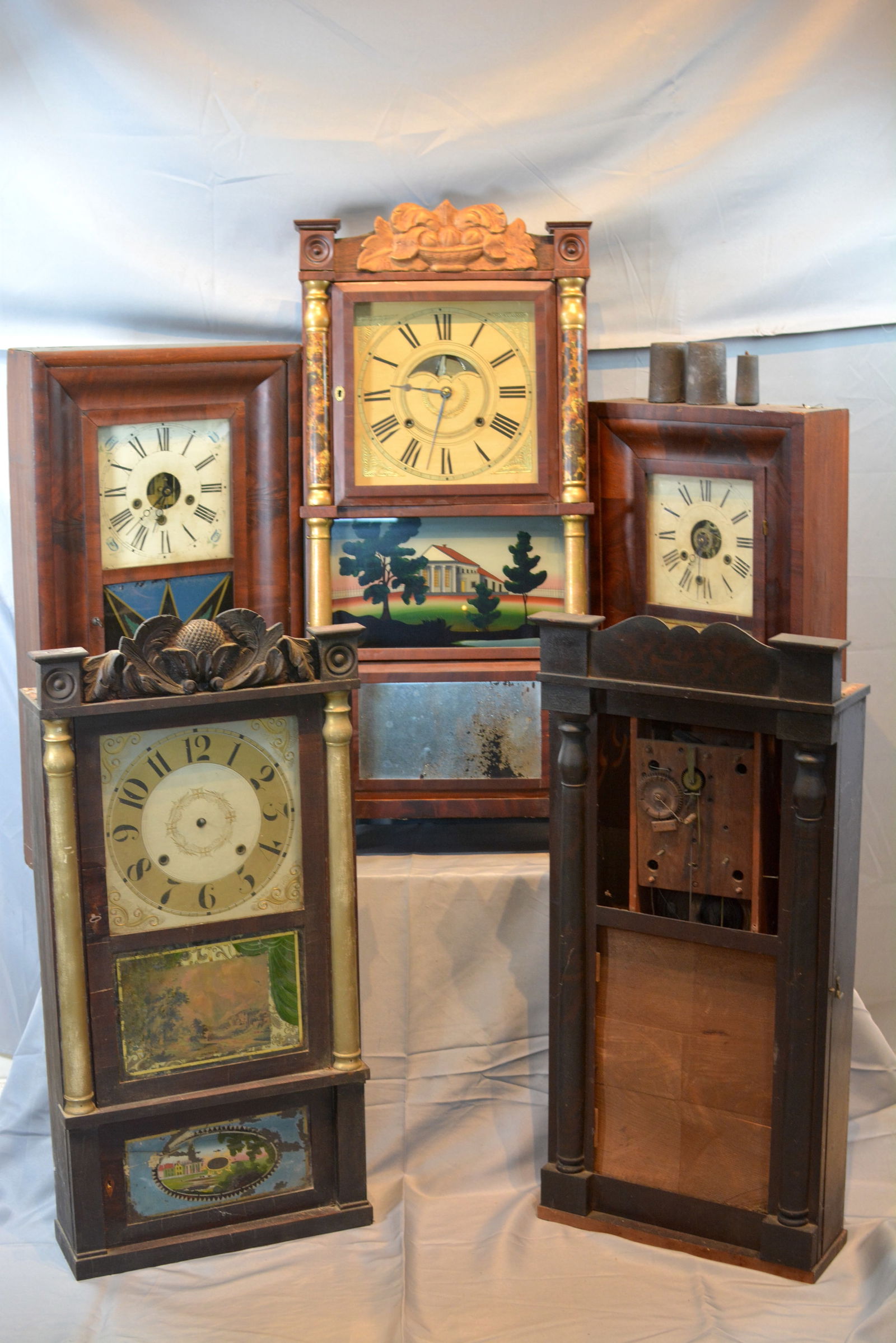 Group of Column Clocks (1 of 15)