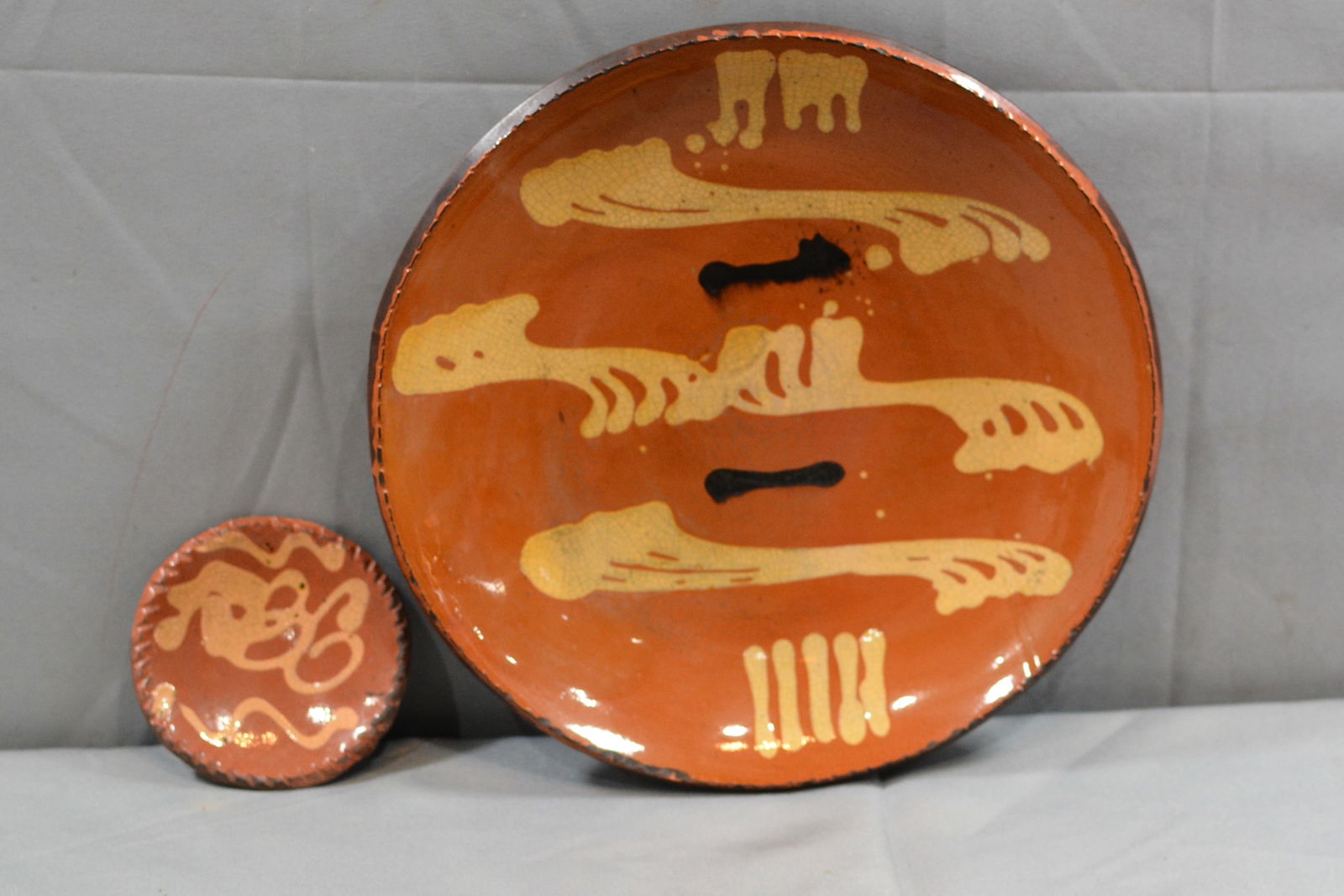 Redware Chargers 2 Pieces (1 of 5)