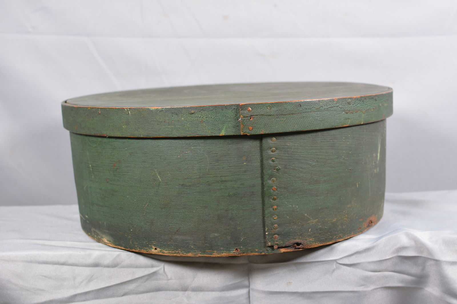 Large Pantry Box in Old Green Paint (1 of 7)