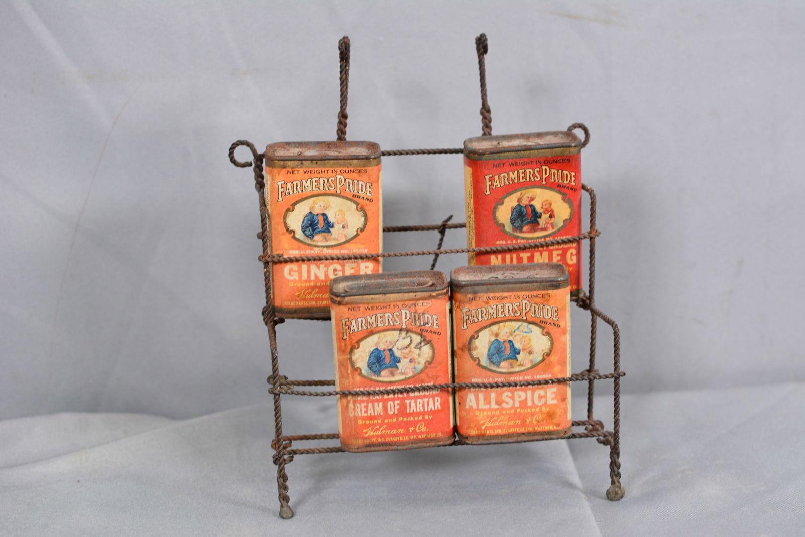 Unusual Twist Wire Spice Rack (1 of 5)