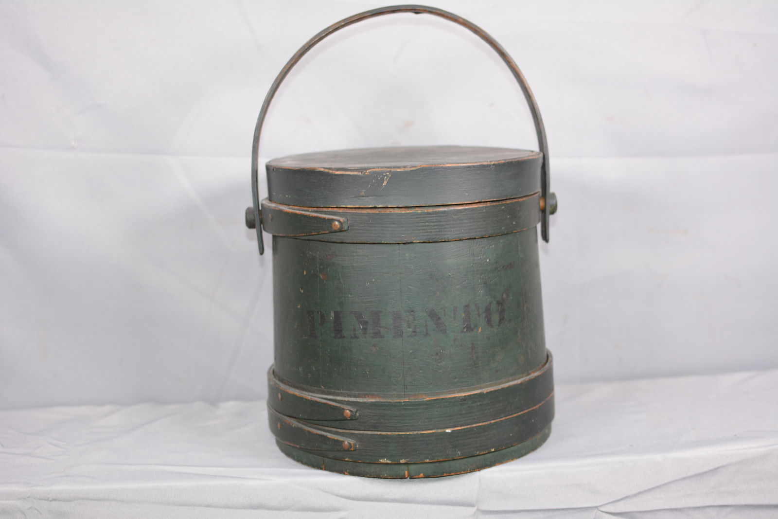 Pimento Firkin in Old Green Paint (1 of 8)