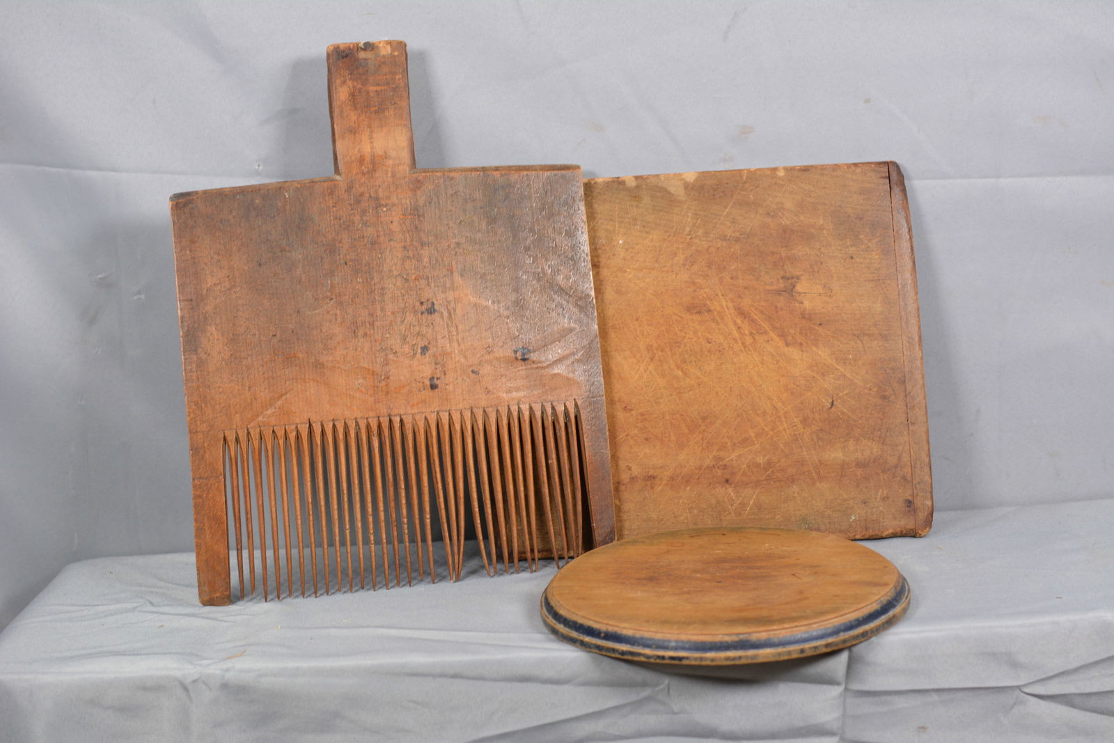 Three Pieces of Woodenware (1 of 4)