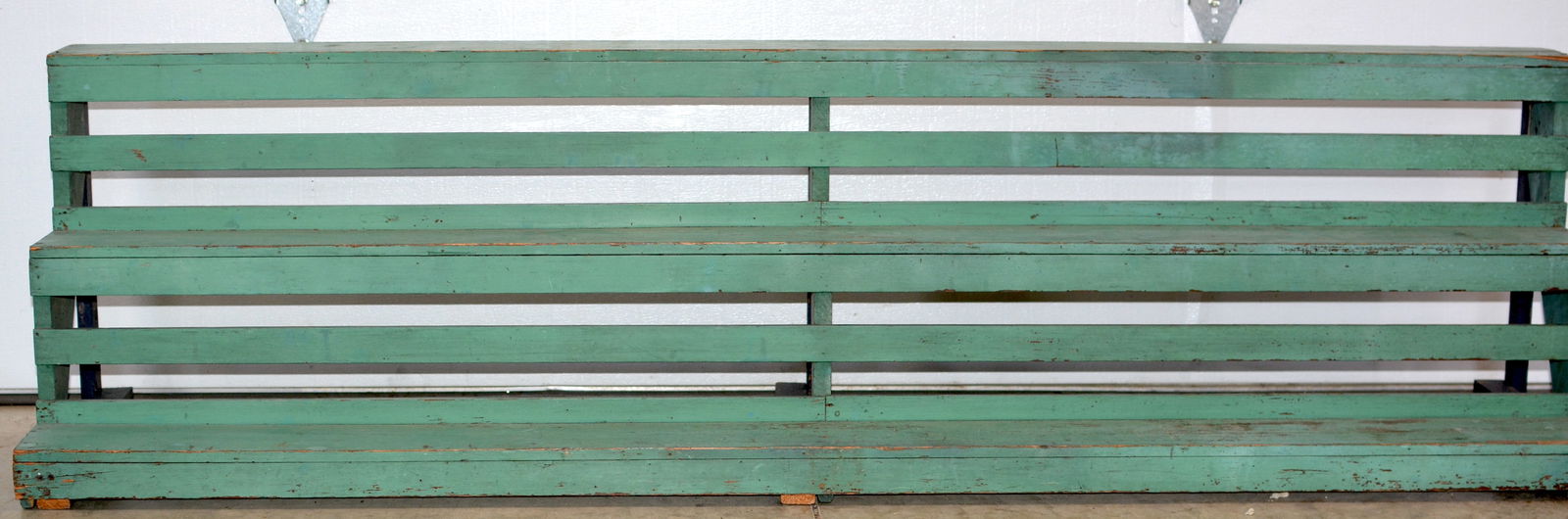 Three Tiered Plant Stand in Old Light Green Paint (1 of 4)