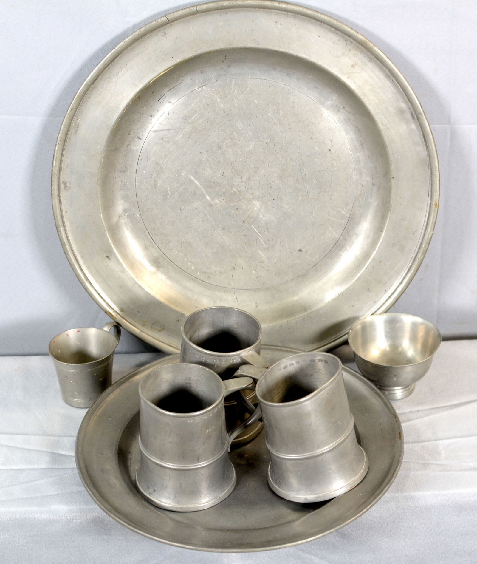 Seven Pieces of Pewter (1 of 6)