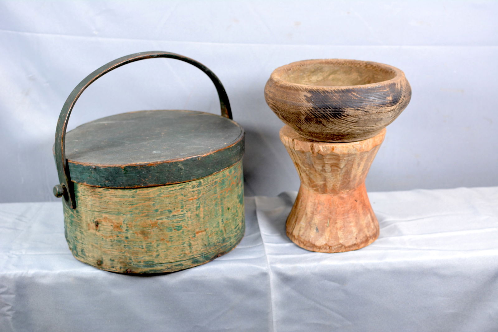 Pantry Box, Wooden Bowl & Stand (1 of 6)