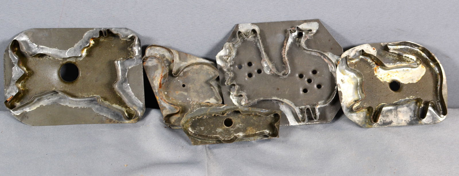 Group of Early Tin Cookie Cutters (1 of 4)