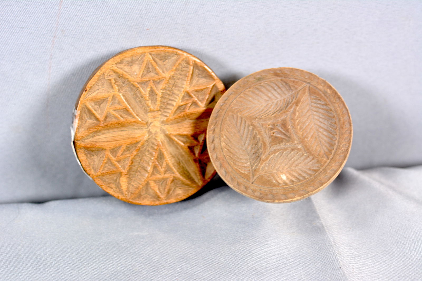 Two Wooden Butter Prints (1 of 2)