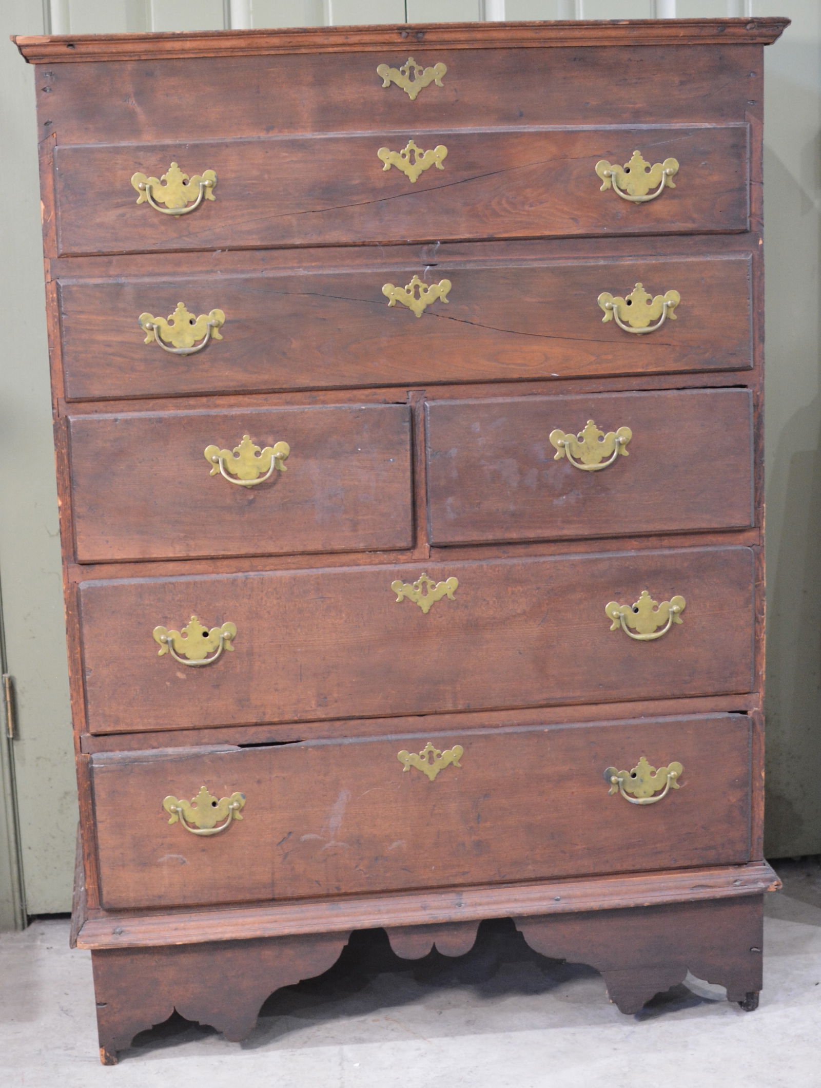 18th Century Connecticut Lift Top Blanket Chest (1 of 7)