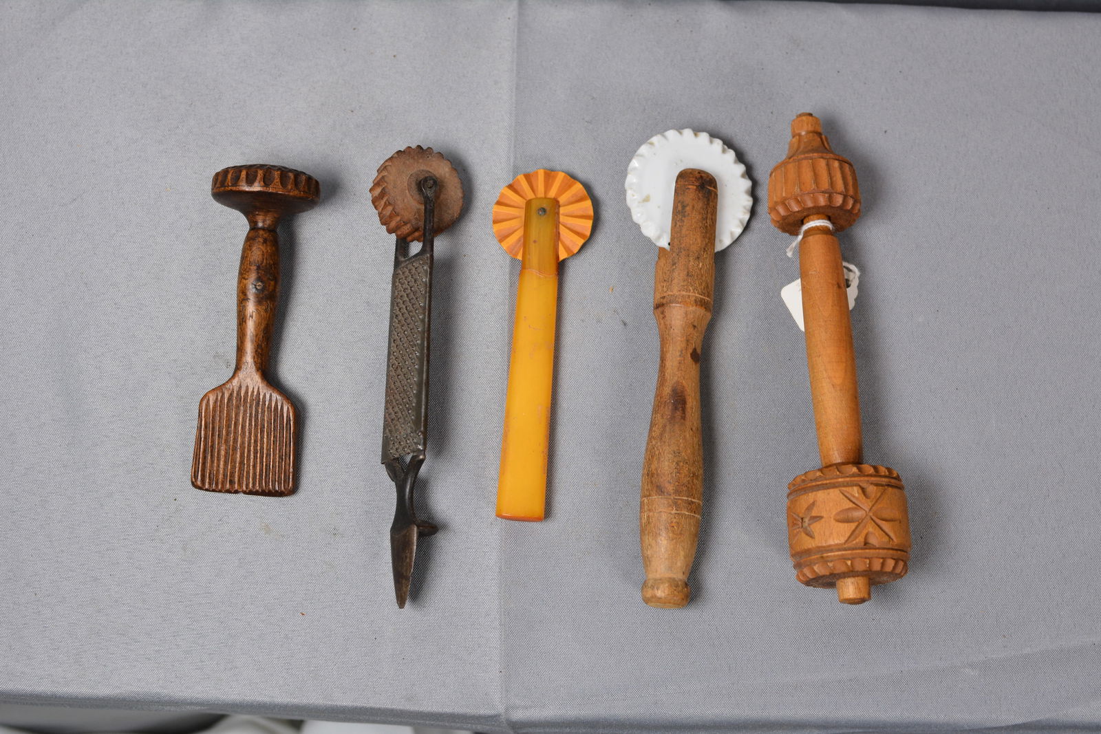 Group of Early Pie Crust Crimpers (1 of 4)