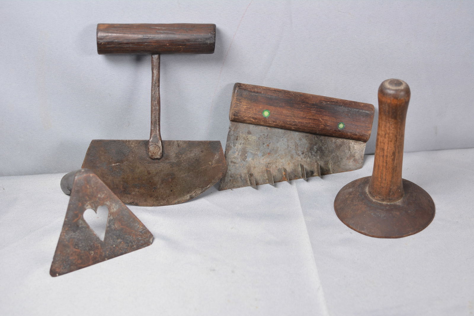 Three Early Kitchen Choppers, Marked Bear Claw (1 of 3)