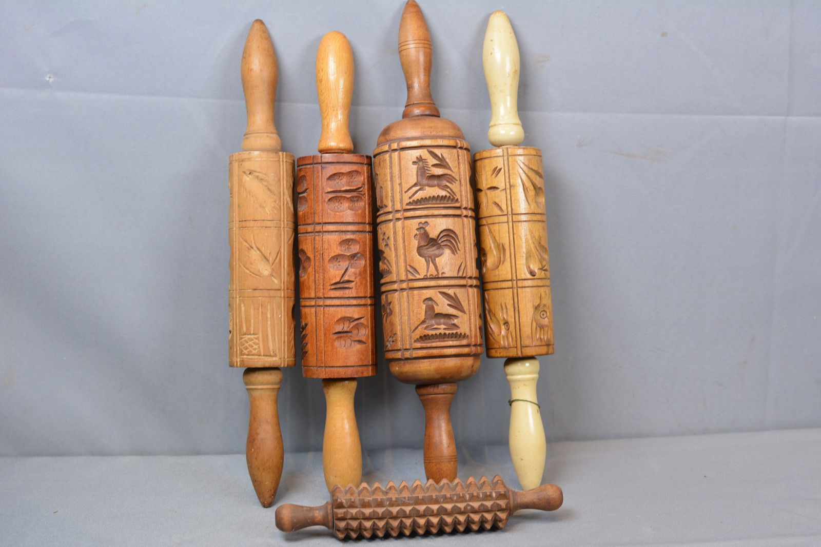 Group of Springerle Rolling Pins (1 of 4)