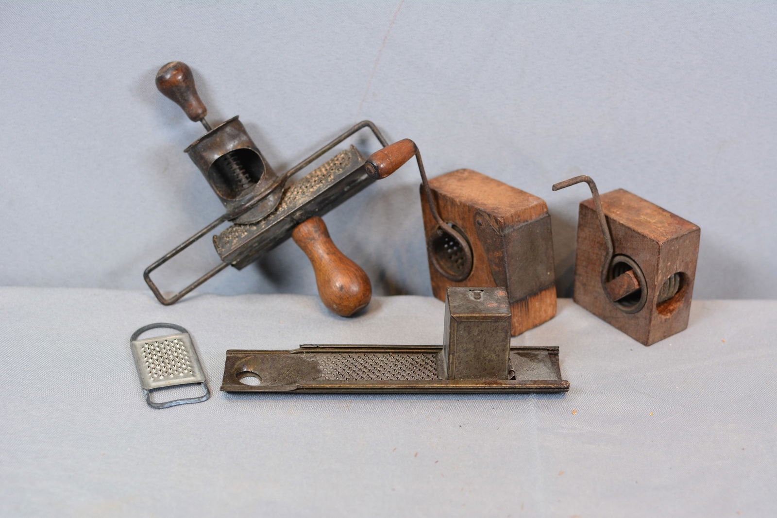 Four Nutmeg Grinders (1 of 4)