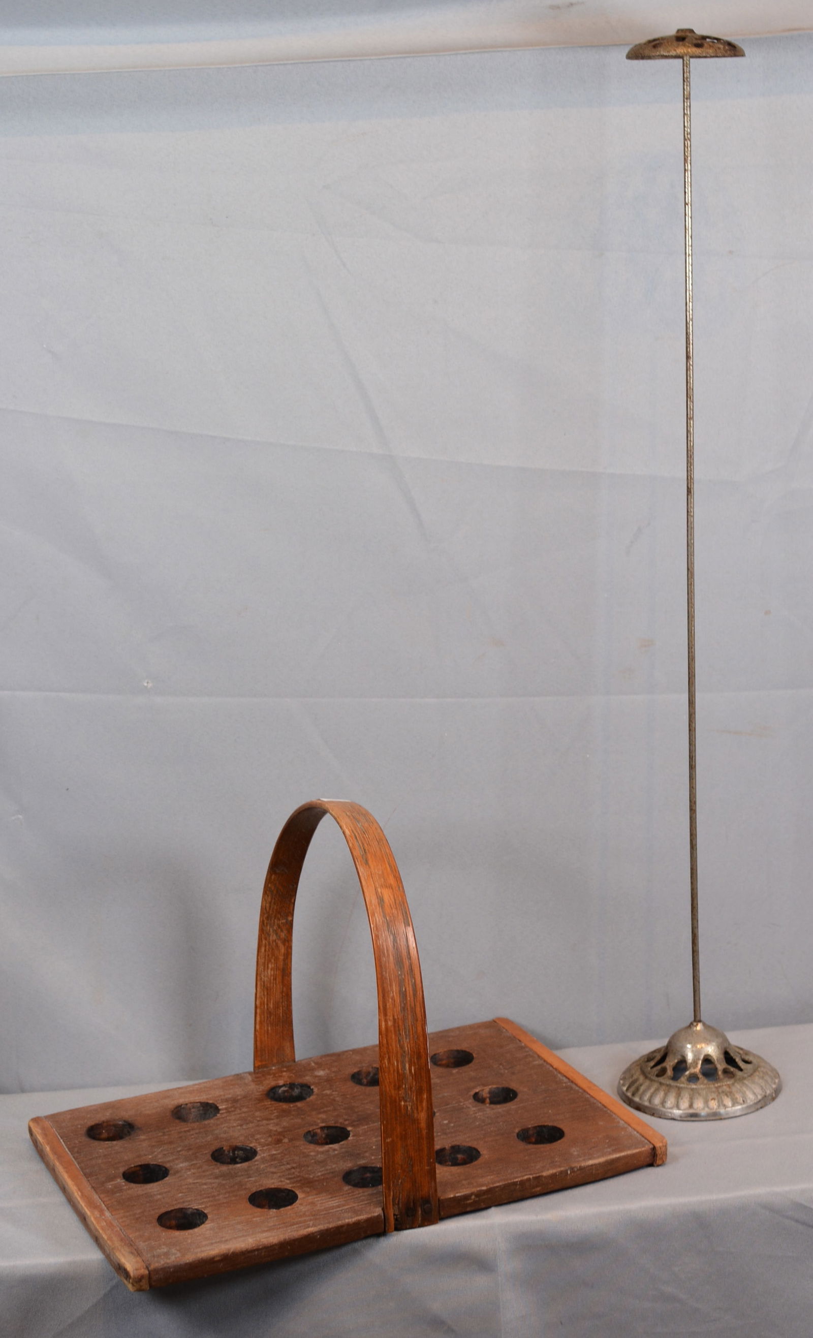 General Store Hat Stand & 15 Hole Candle Making Board (1 of 3)