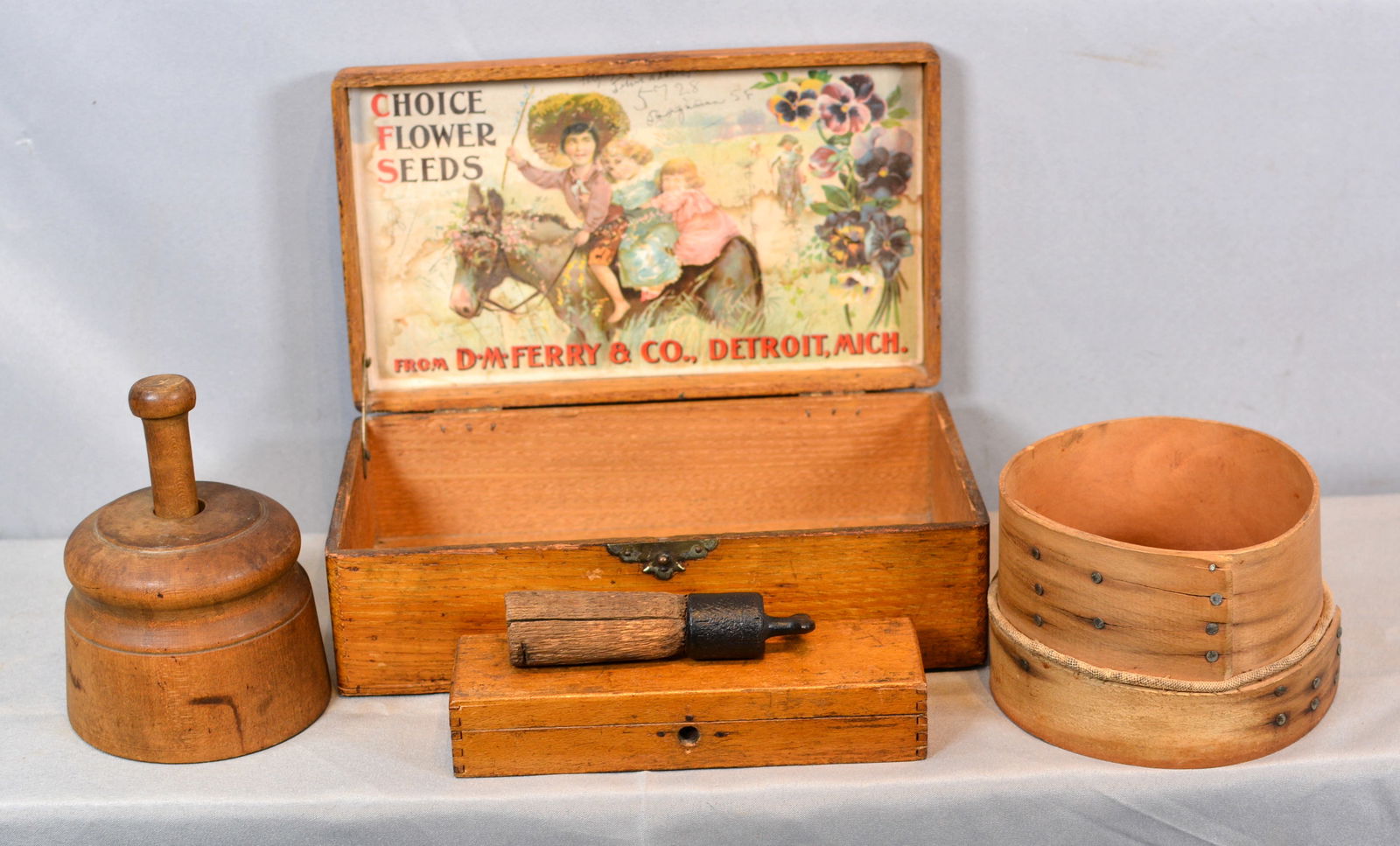 Group of Woodenware / Butter Mold (1 of 5)