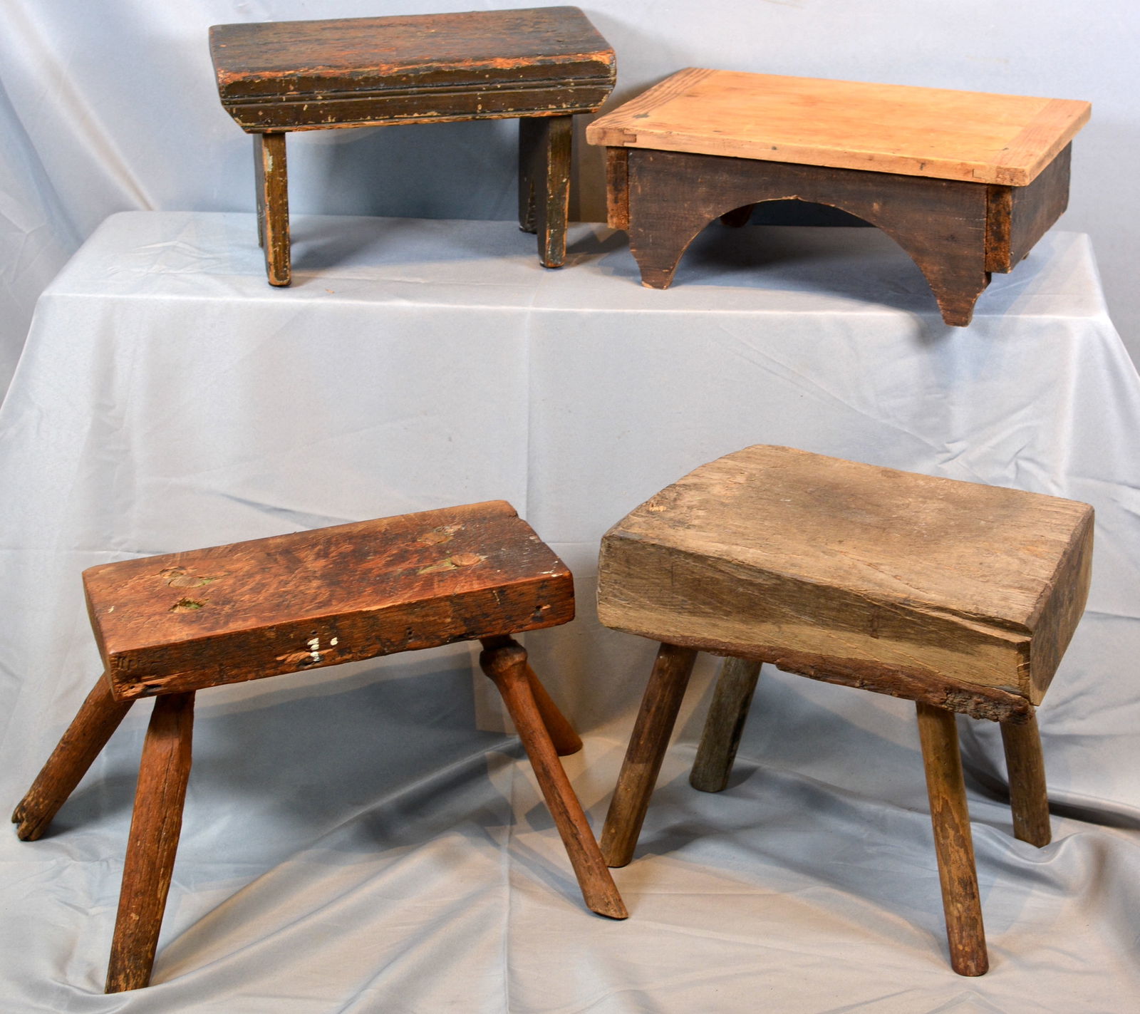 Four Primitive Stools (1 of 5)