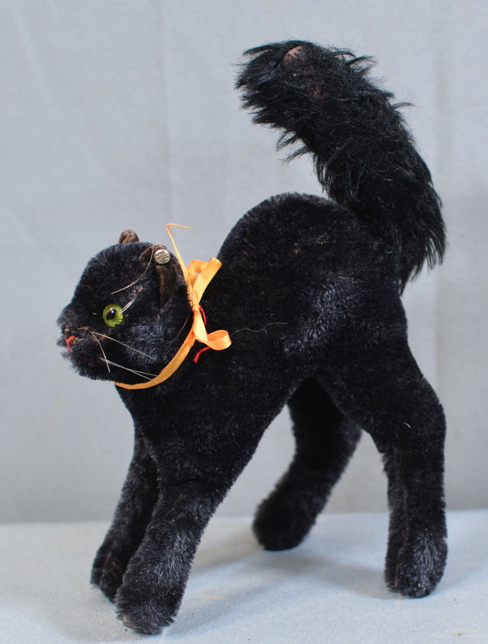 Vintage Halloween hunch back black Halloween cat 5"X6"x1" (1 of 4)