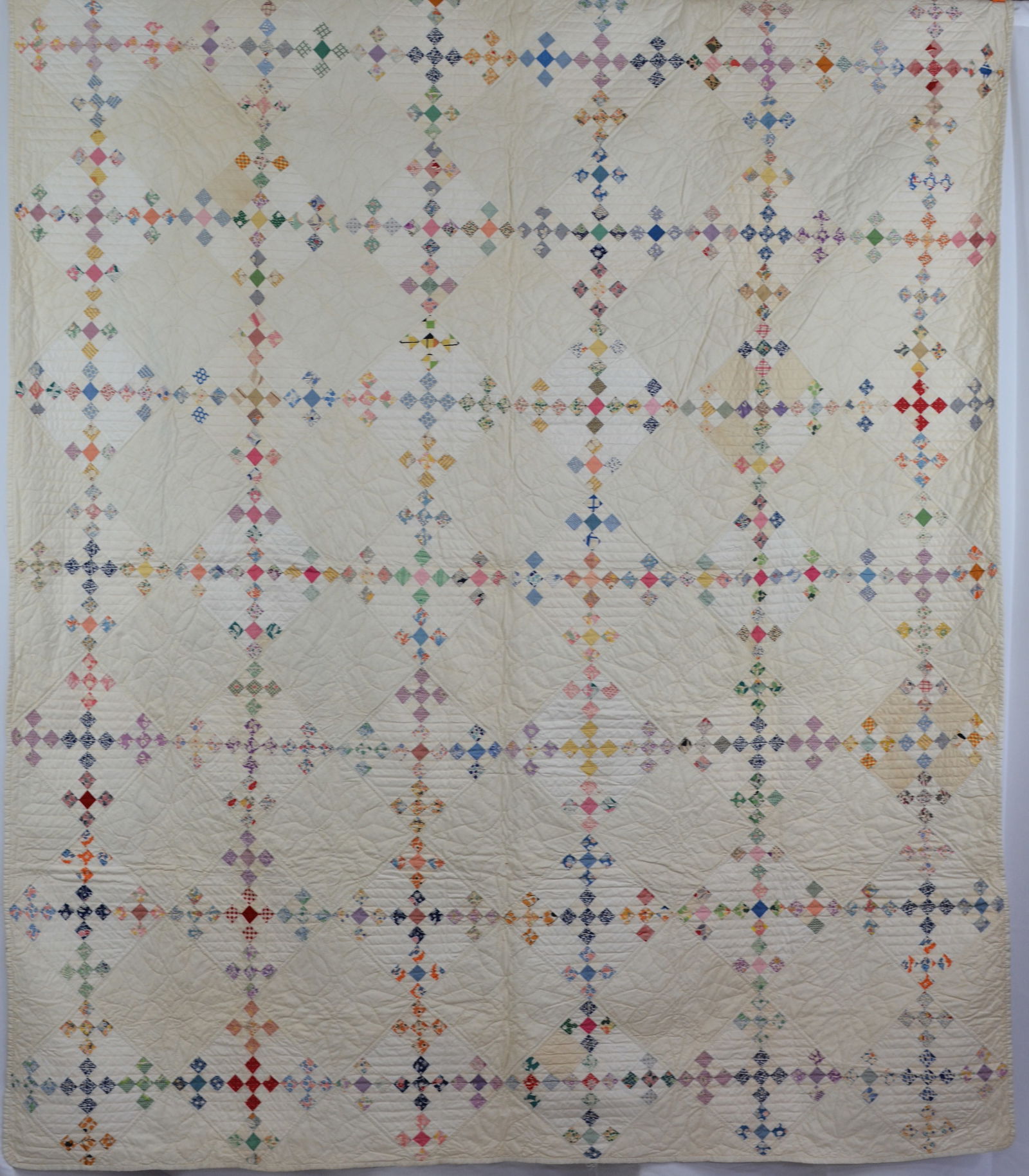 Nine Patch Variation 86"L x 74"W: Nine Patch Variation 86"L x 74"W