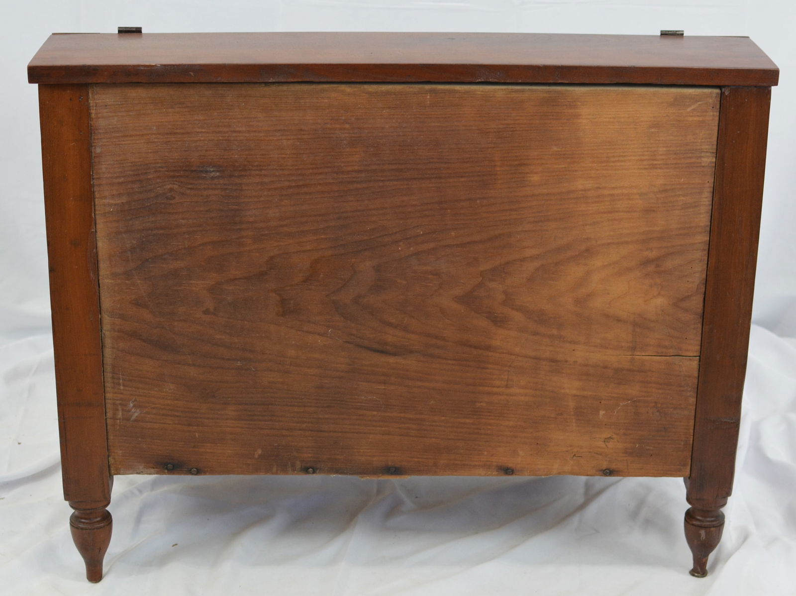 Cherry slant front sugar chest - 7