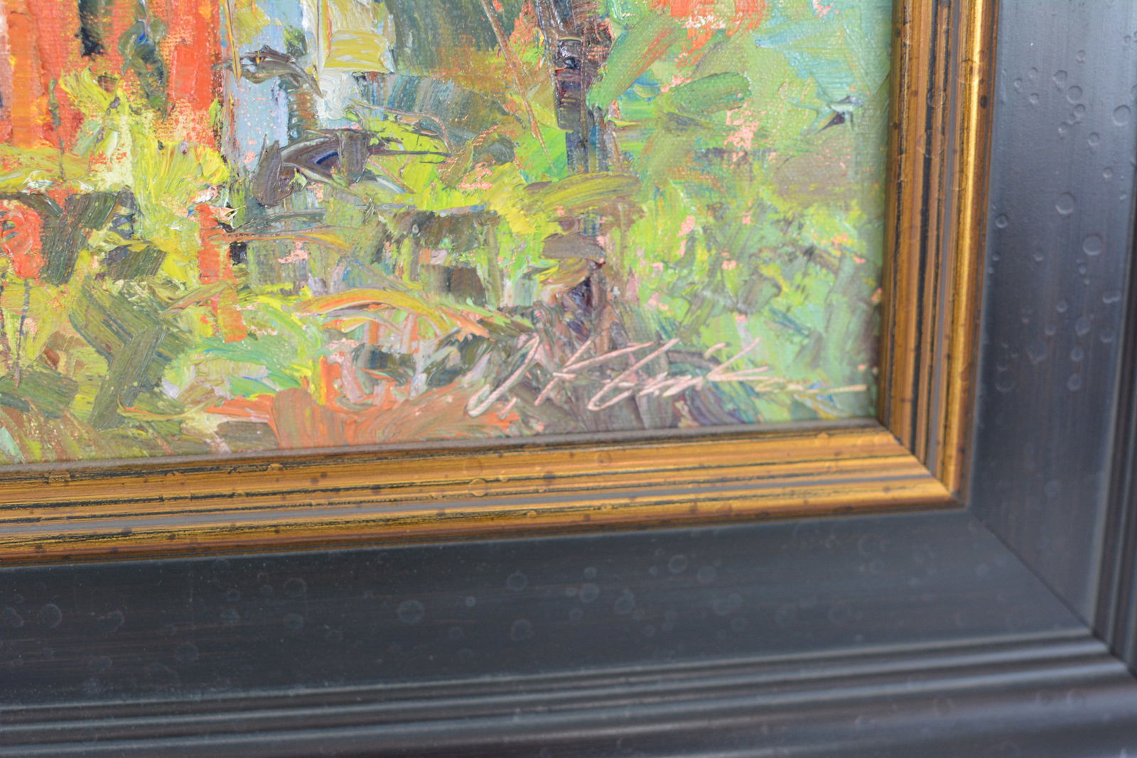 OOB signed Jeff Klinker "TC Steele's Studio" dated 2013. - 3