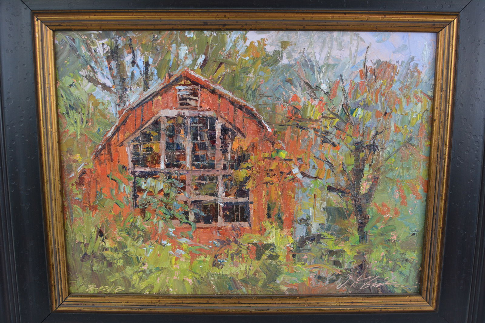 OOB signed Jeff Klinker "TC Steele's Studio" dated 2013. - 4