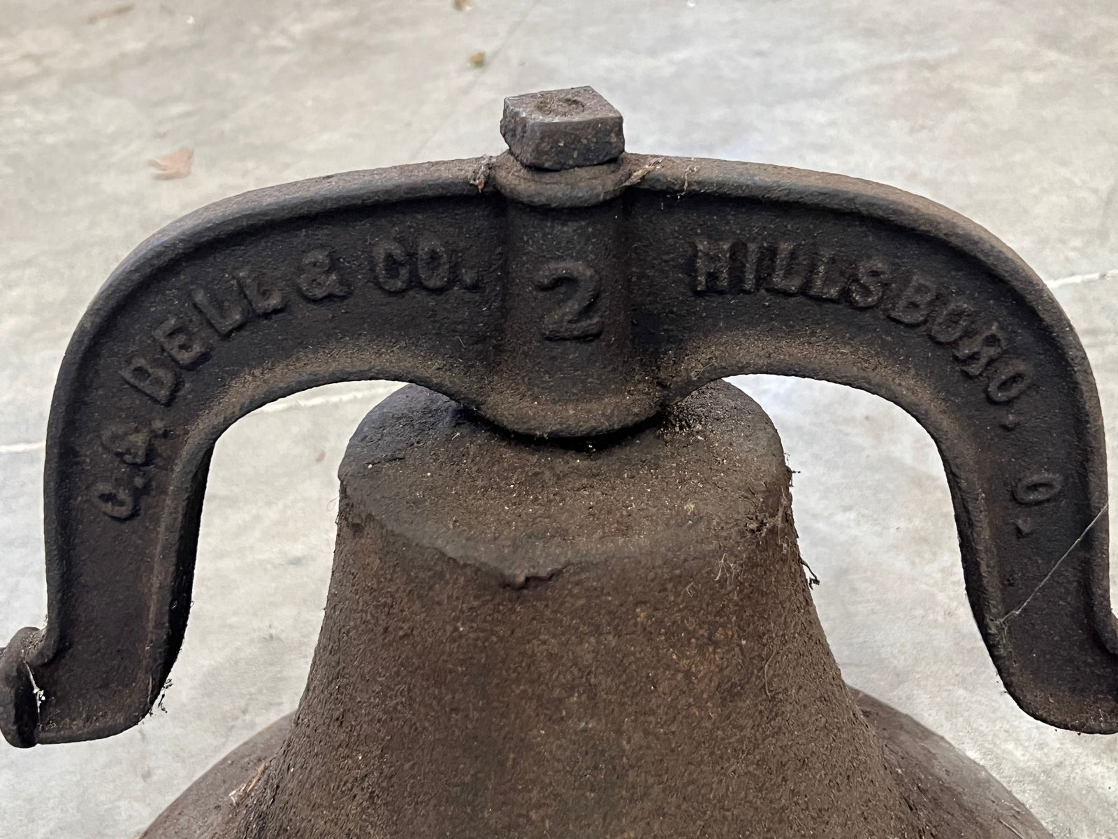 Cast Iron Dinner Bell - 2
