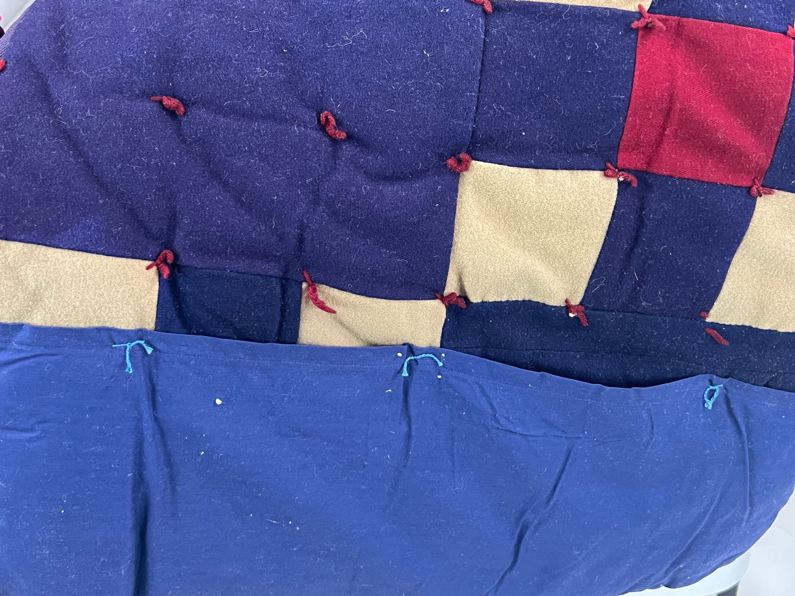 3 Heavy Wool Comforter Quilts - 4