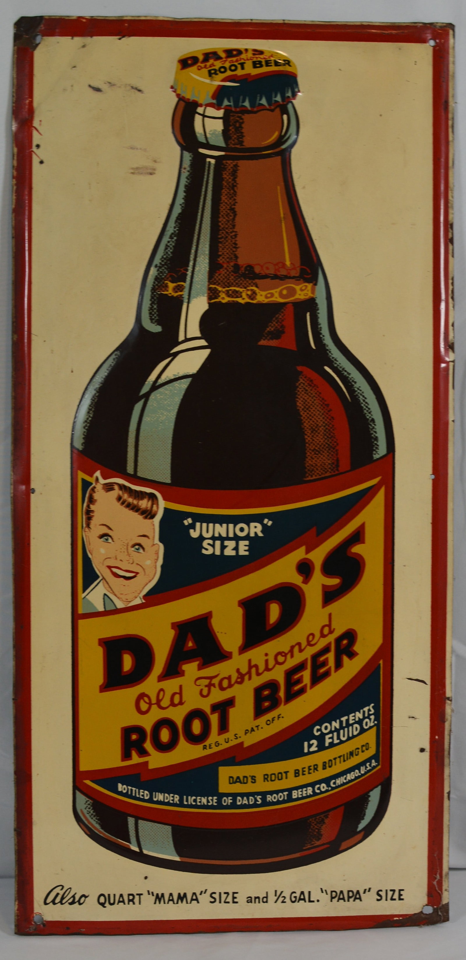Dad's Root Beer Tin Sign (1 of 5)