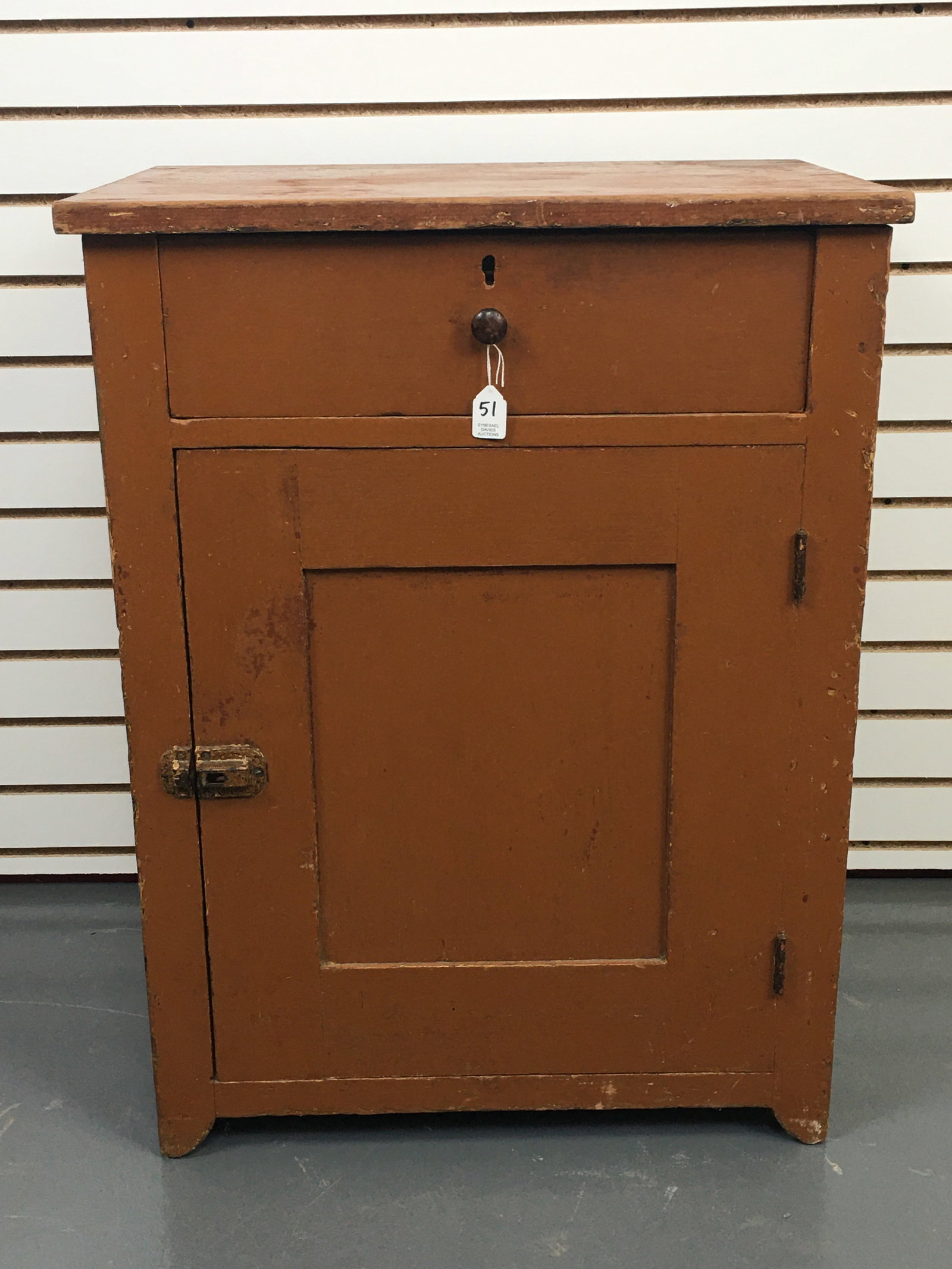 Cupboard in Pumpkin Paint (1 of 5)