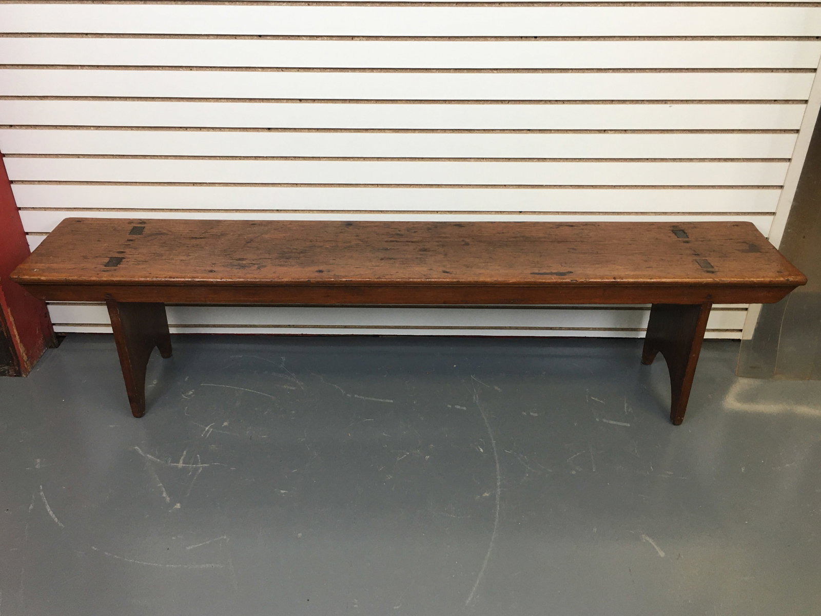 Early Bench, Legs Mortised Through Top (1 of 4)