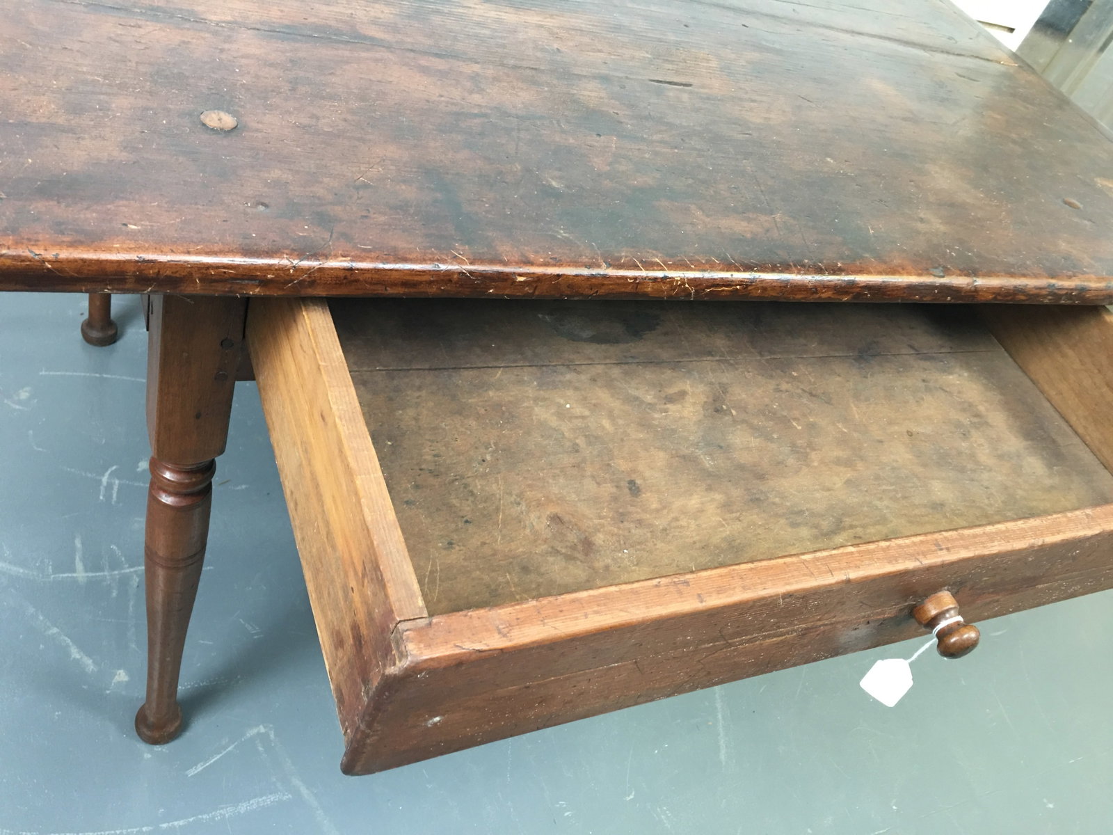 Kitchen Work Table, Breadboard Top - 5