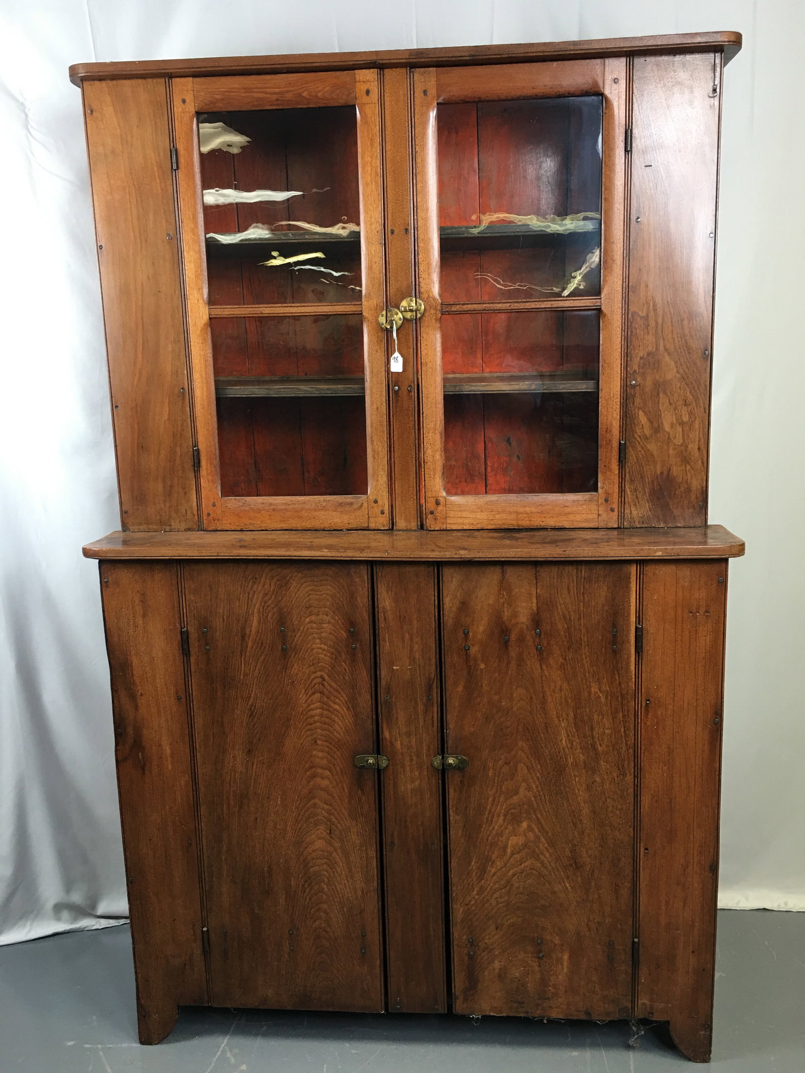 Tall Step back Cupboard (1 of 8)