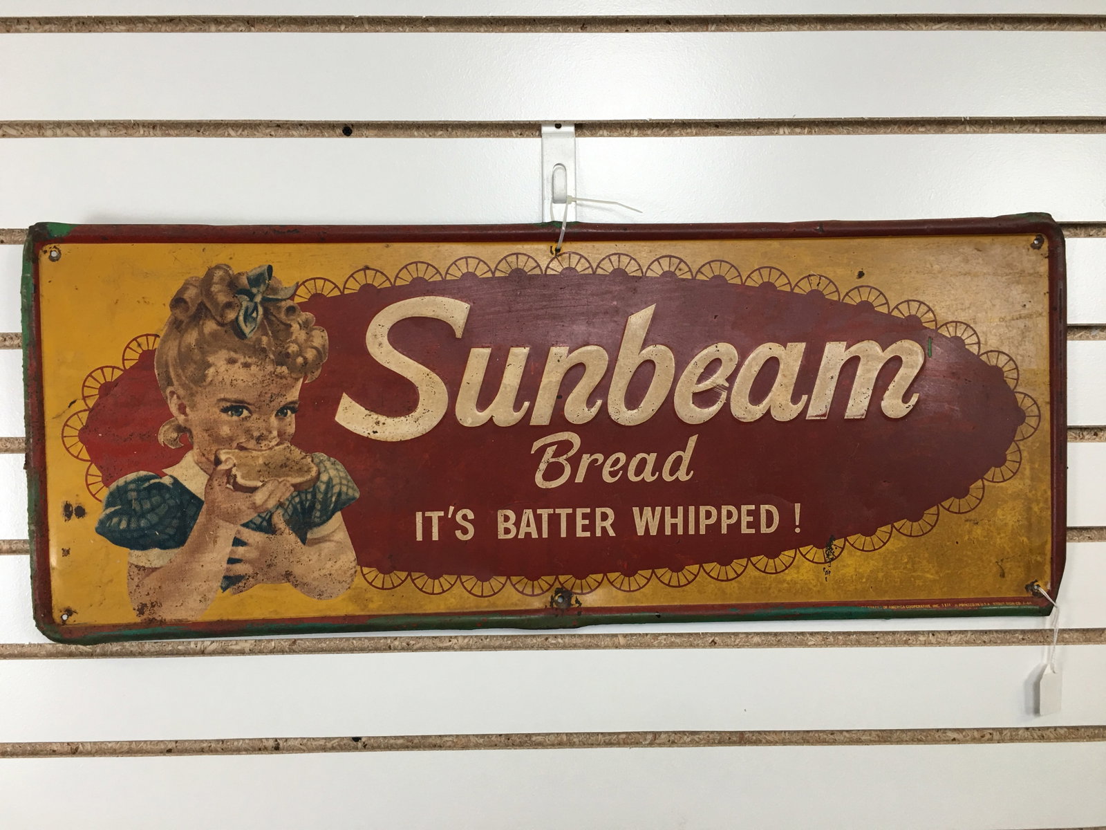 Sunbeam Bread Advertising Sign (1 of 6)