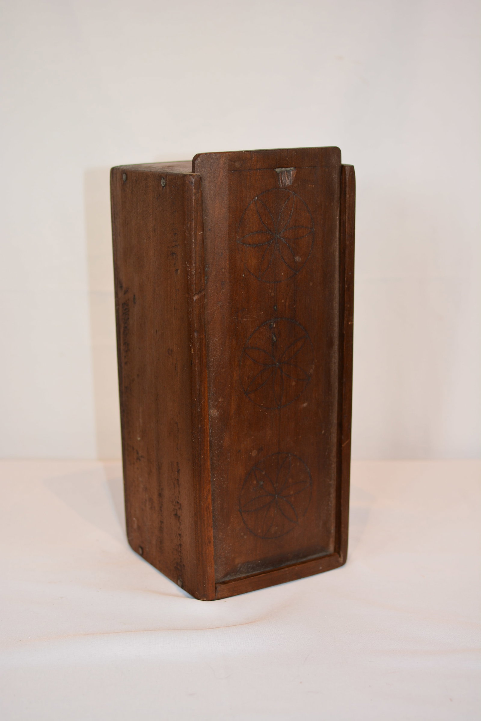 Wooden Slide Top Candle Box With Latch (1 of 8)