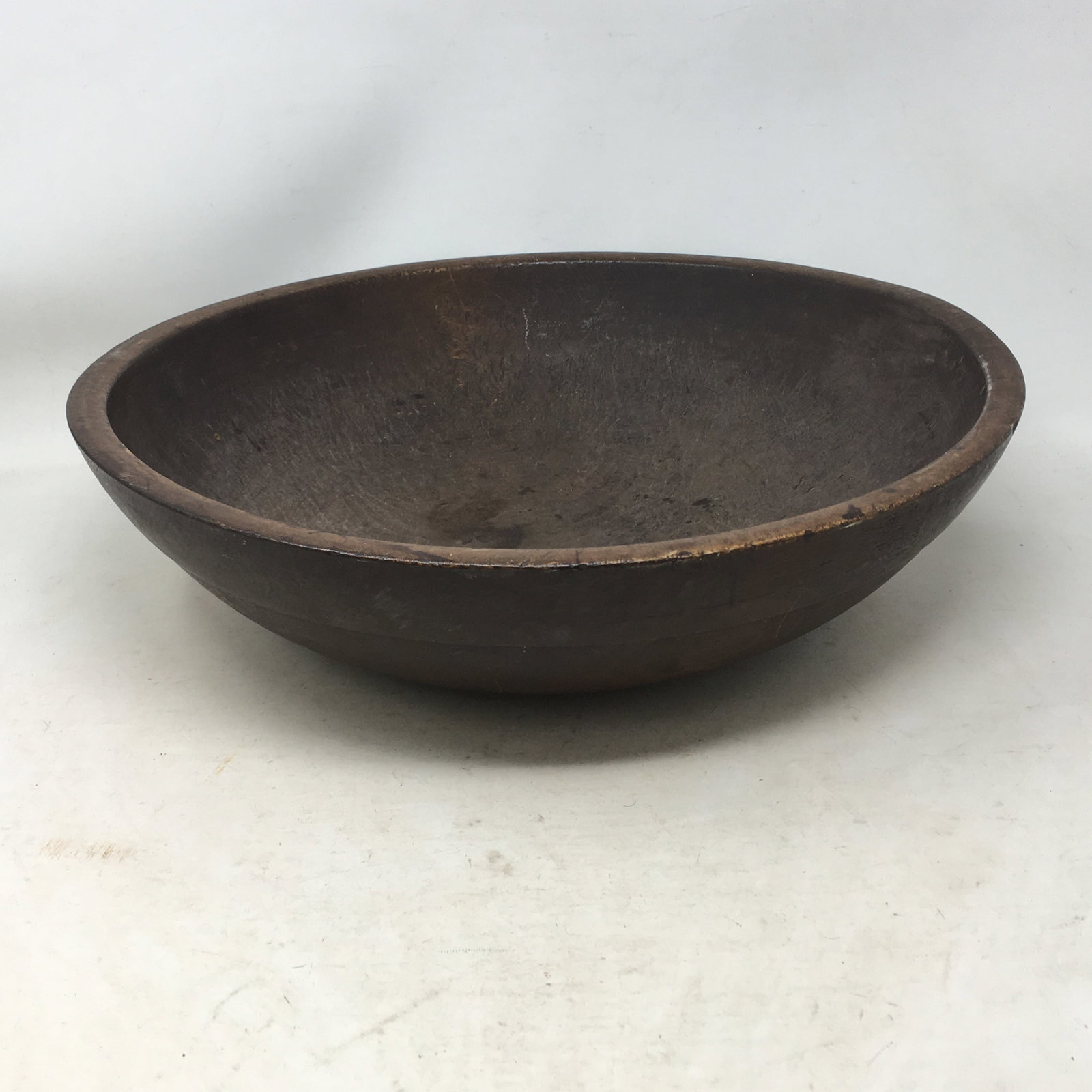 Wooden Dough Bowl (1 of 3)