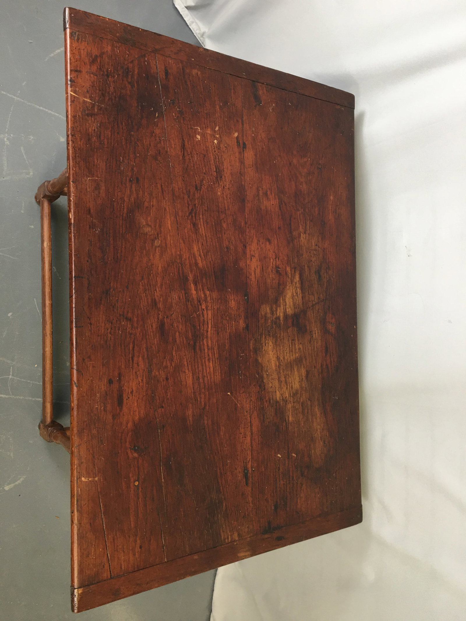 Pine Table, 2-Plank Breadboard Top - 2