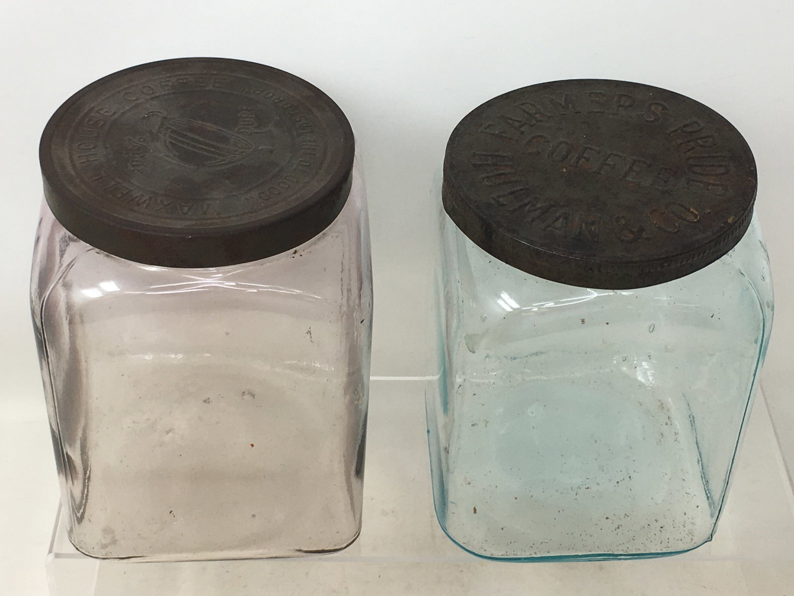 (2) Glass Coffee Jars (1 of 5)