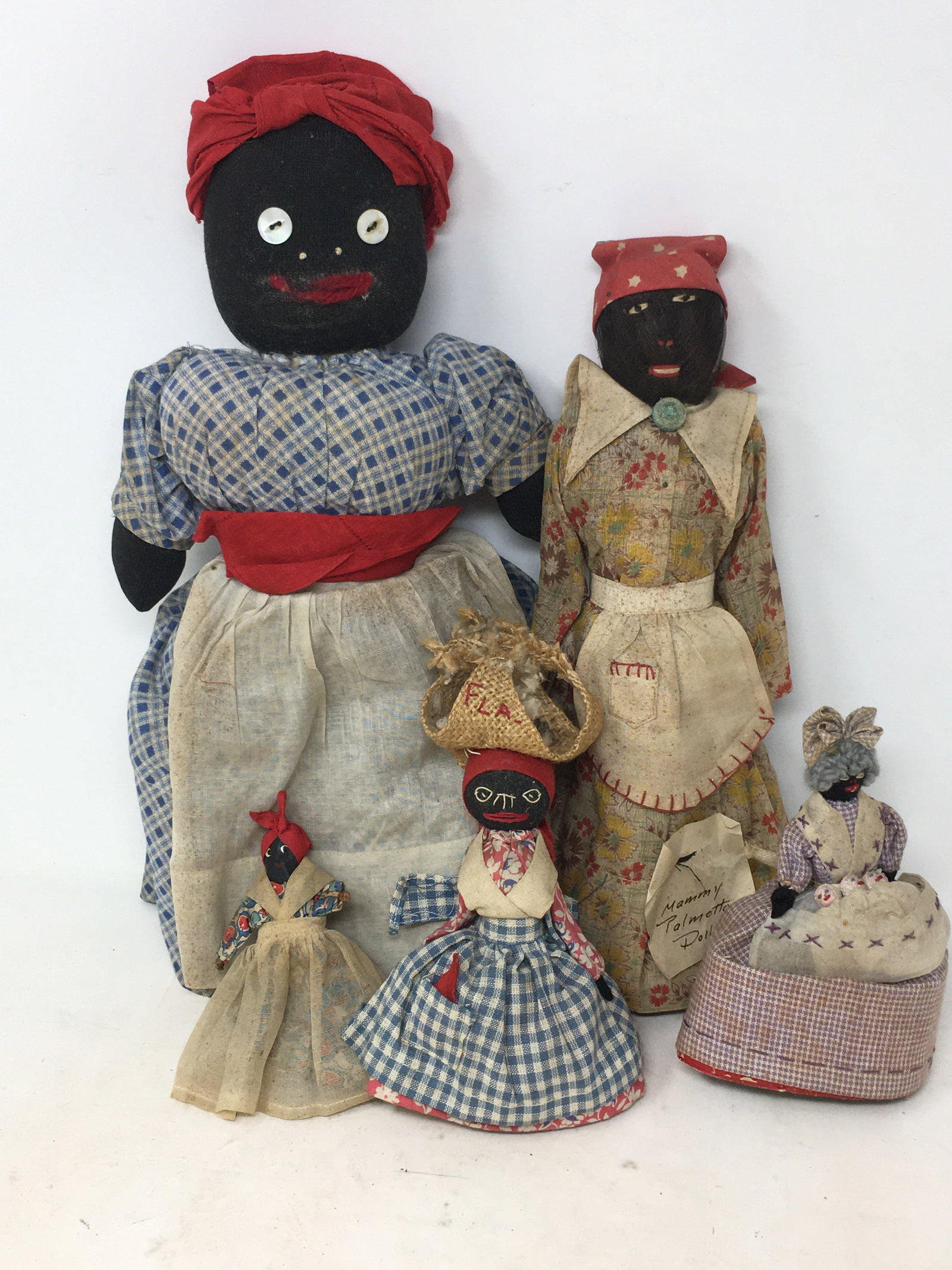 Group of Black Americana Dolls (1 of 9)