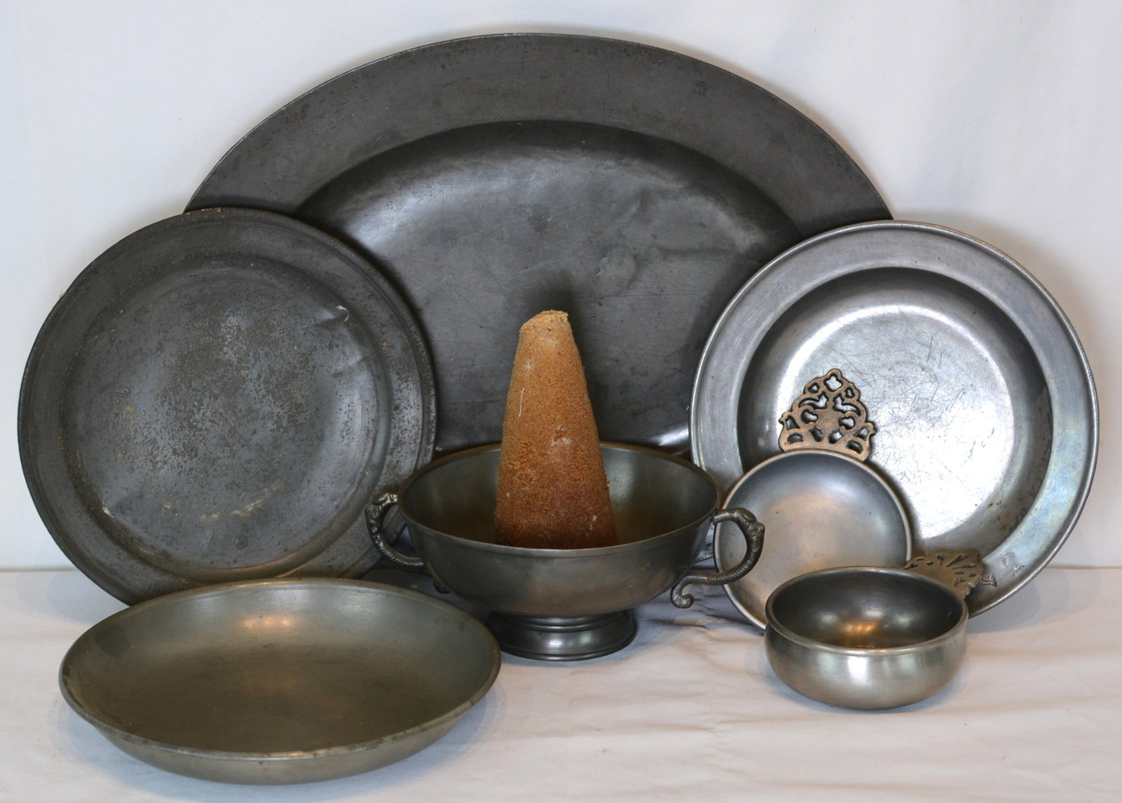 Group of Pewter 7 Pieces (1 of 6)