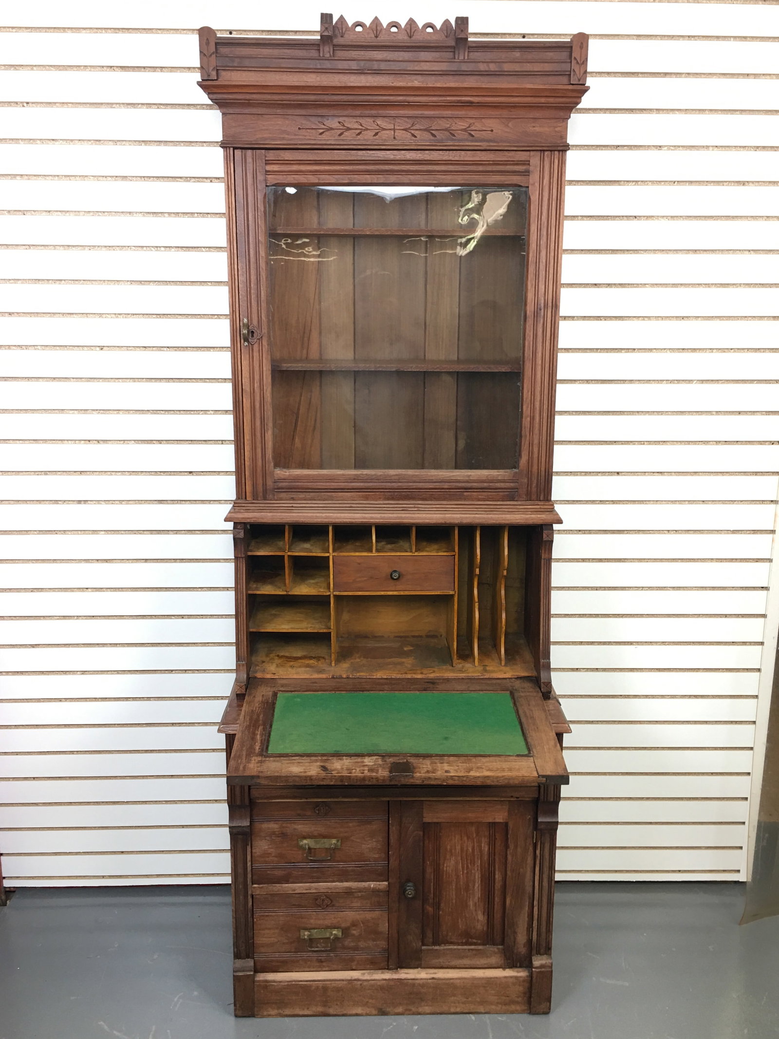 Eastlake Secretary Bookcase (1 of 10)