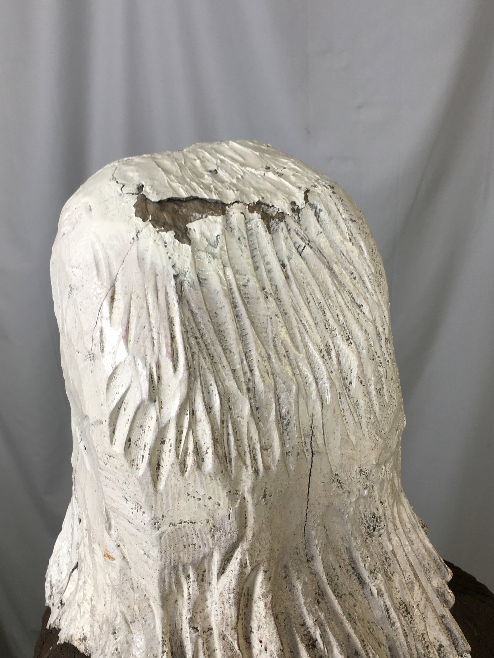 Large Chainsaw Carved Bald Eagle - 6
