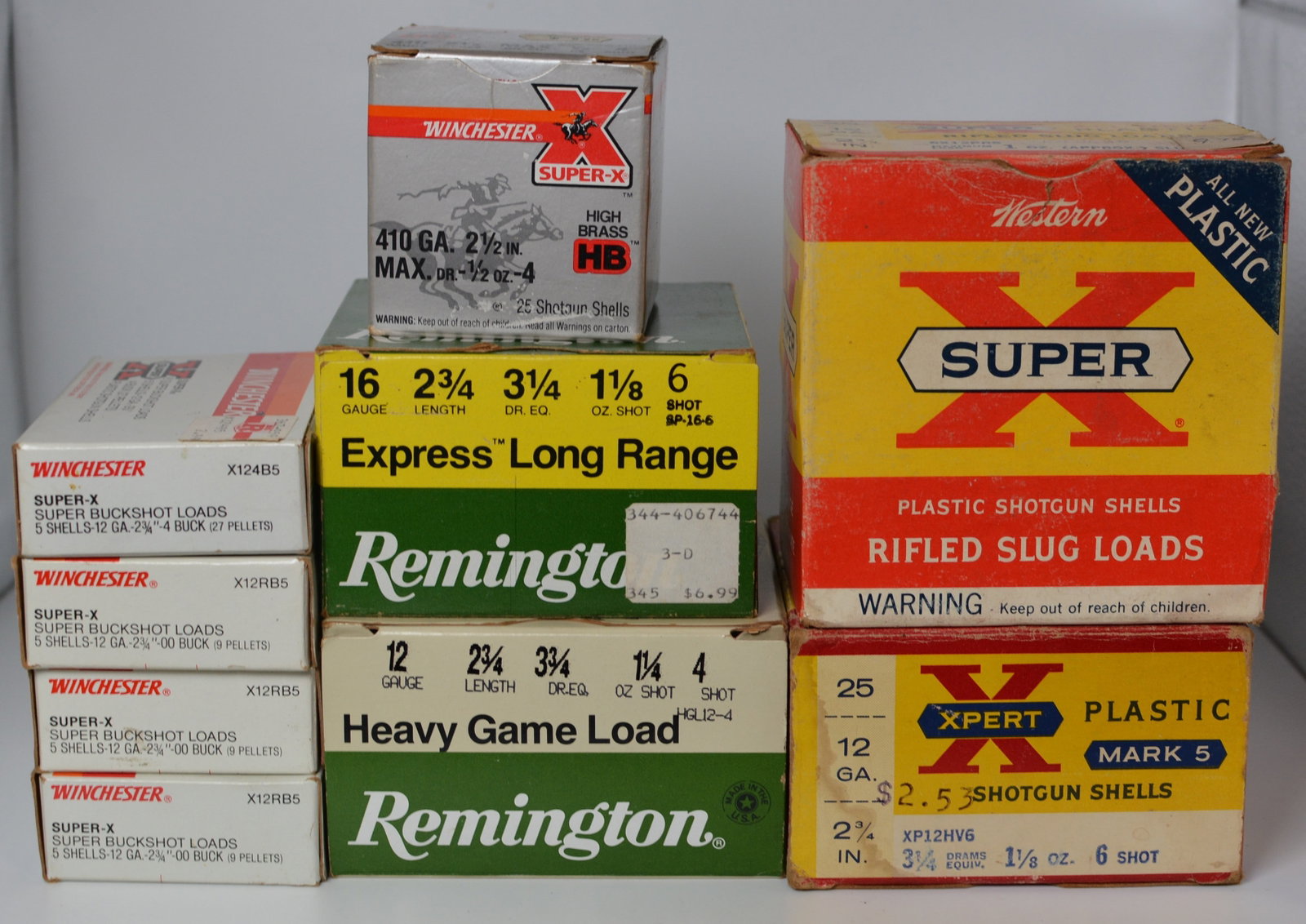 Vintage Shotgun Shell Ammunition Assortment Lot – Winchester, Remington & Western (1 of 4)