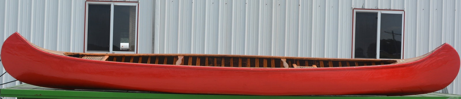 Vintage Old Town Canoe-Red Painted Hull (1 of 15)
