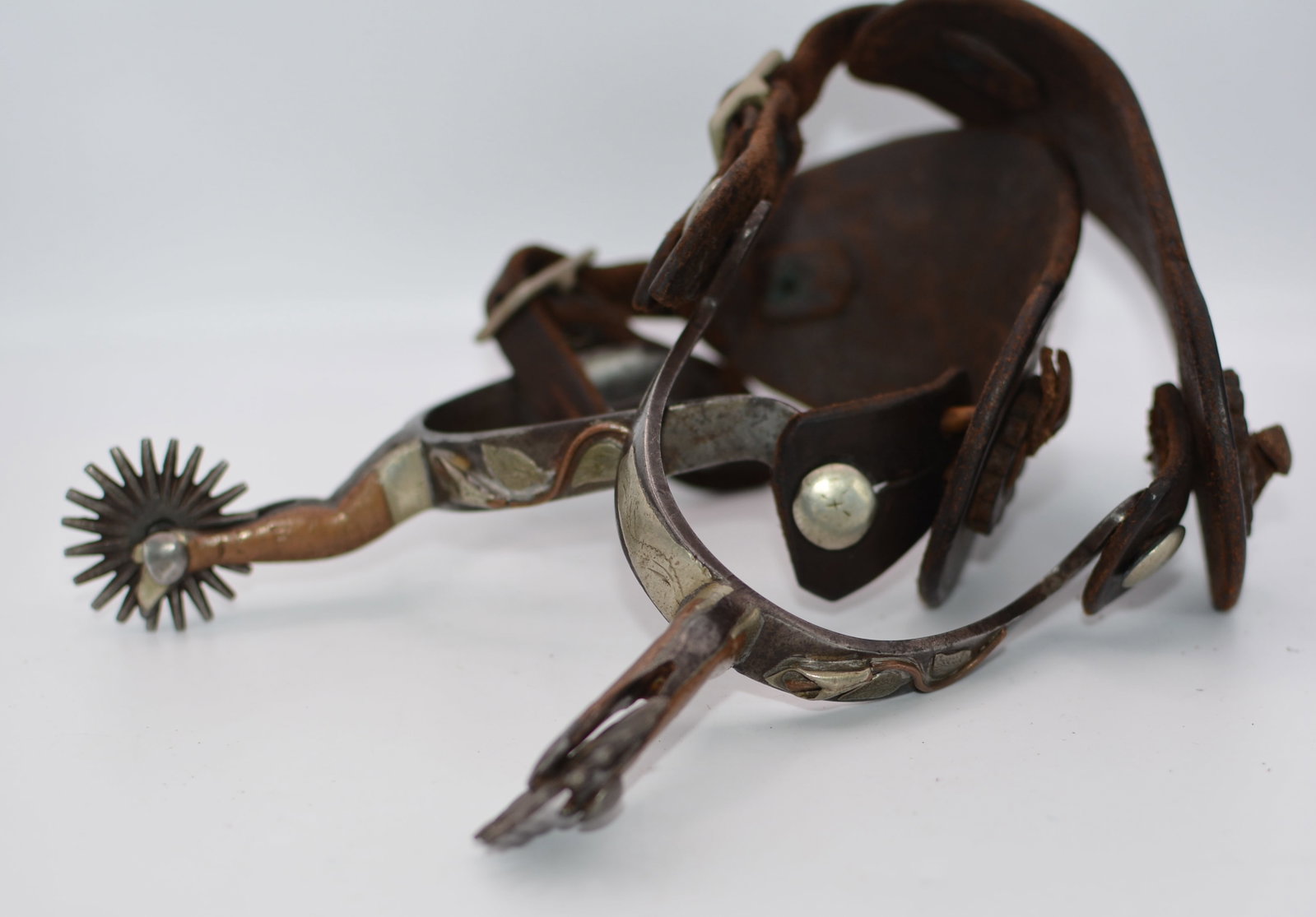Antique McChesney Lady Leg Cowboy Spurs (1 of 8)