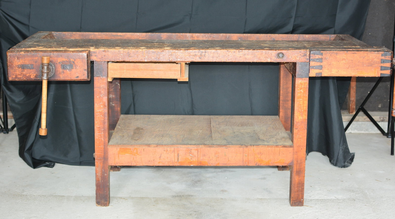 Cabinetmaker's Workbench with Vises (1 of 10)