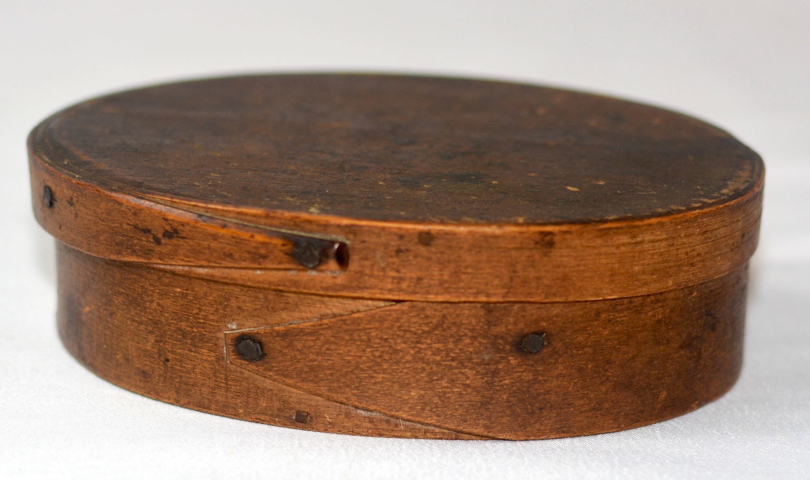 Small 19th Century Oval Pantry Box (1 of 4)