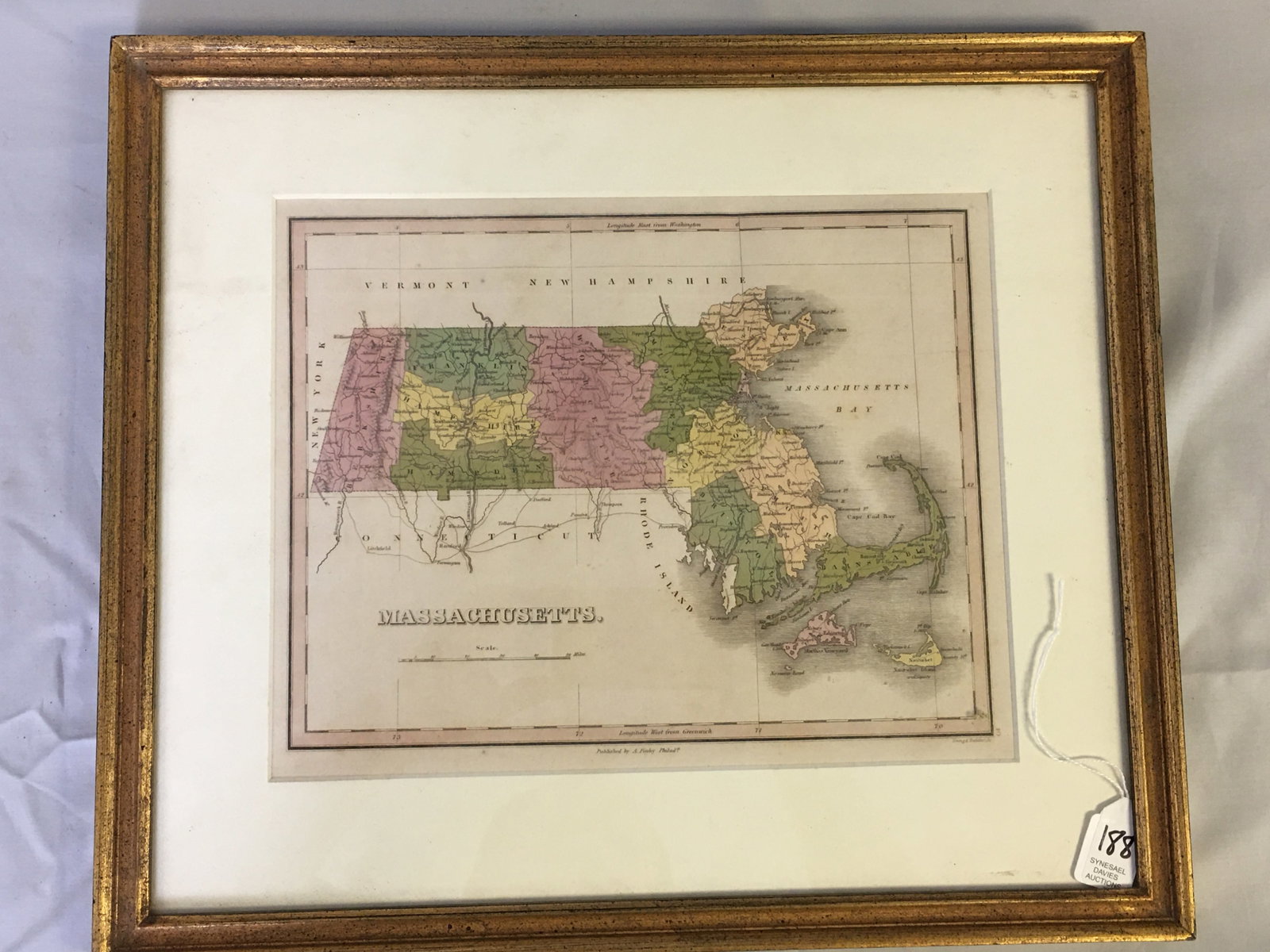 Early Massachusetts Map (1 of 6)